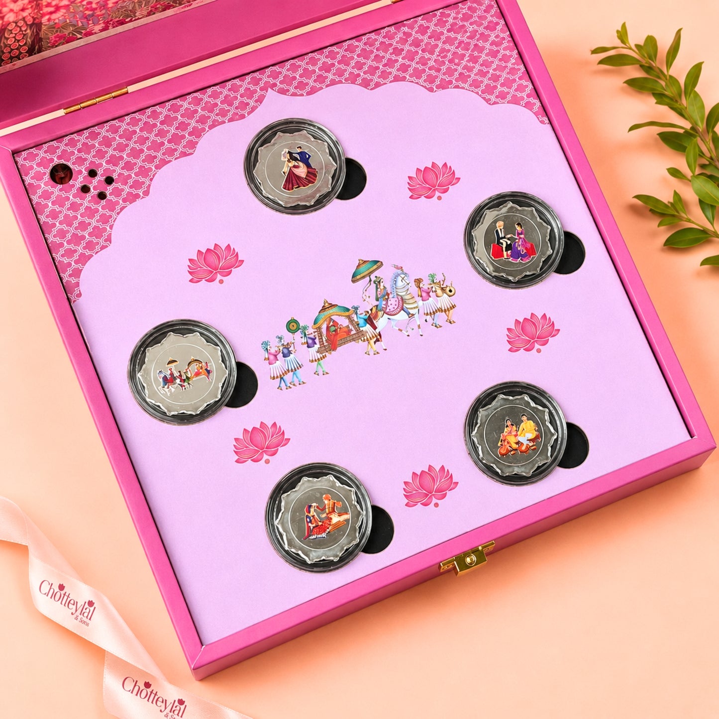 Chotteylal Legacy Musical Wedding Coin 10g Box Set