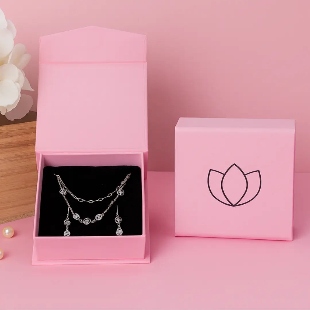 Layered Muggle Chain Necklace Set