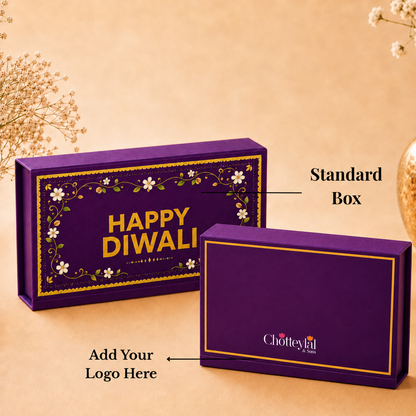 Signature Happy Diwali 5g+5g Lotus Coin Set - Add Logo/Message