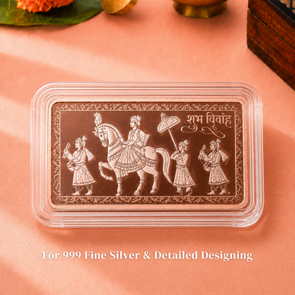 Baraat 10 g Silver Coin