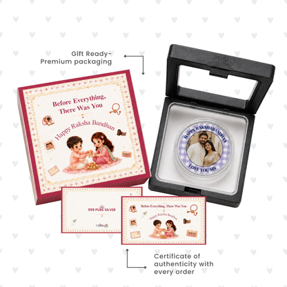 Love You Sis - Custom Photo Coin