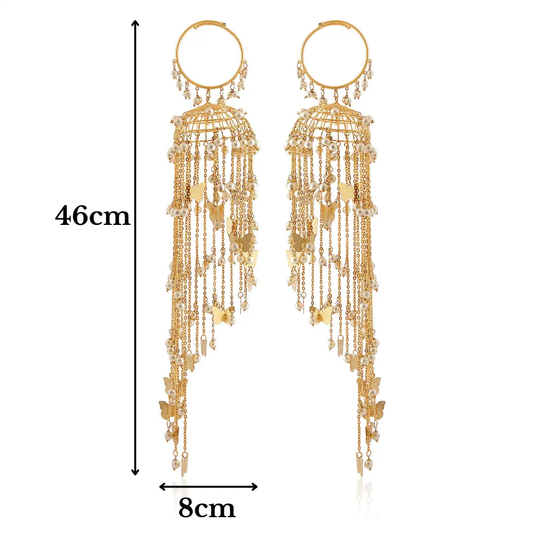 Alia Bhatt Inspired Pearl Panchi Bridal Kaleera