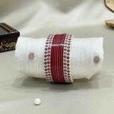 Pure Pearl Elegant Deep Red/Maroon/Red Chooda