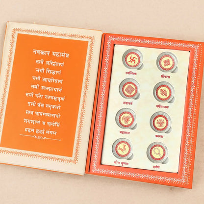 Ashtamangala Silver Coin Gifts