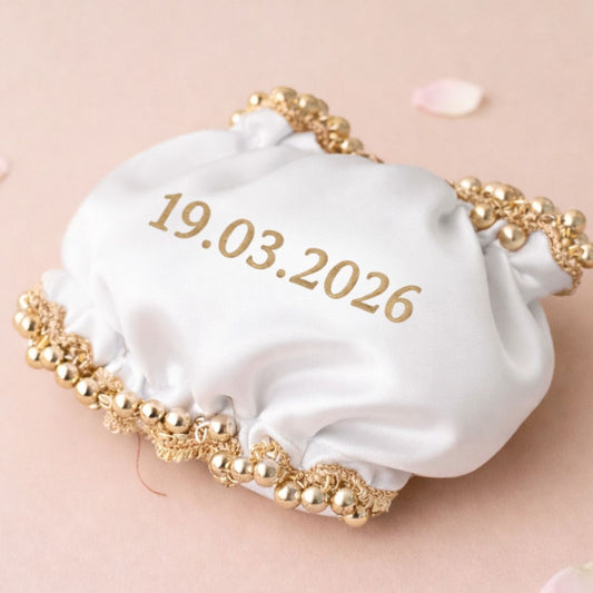 Luxury Wedding Accessory Featuring Beautiful Customised Text
