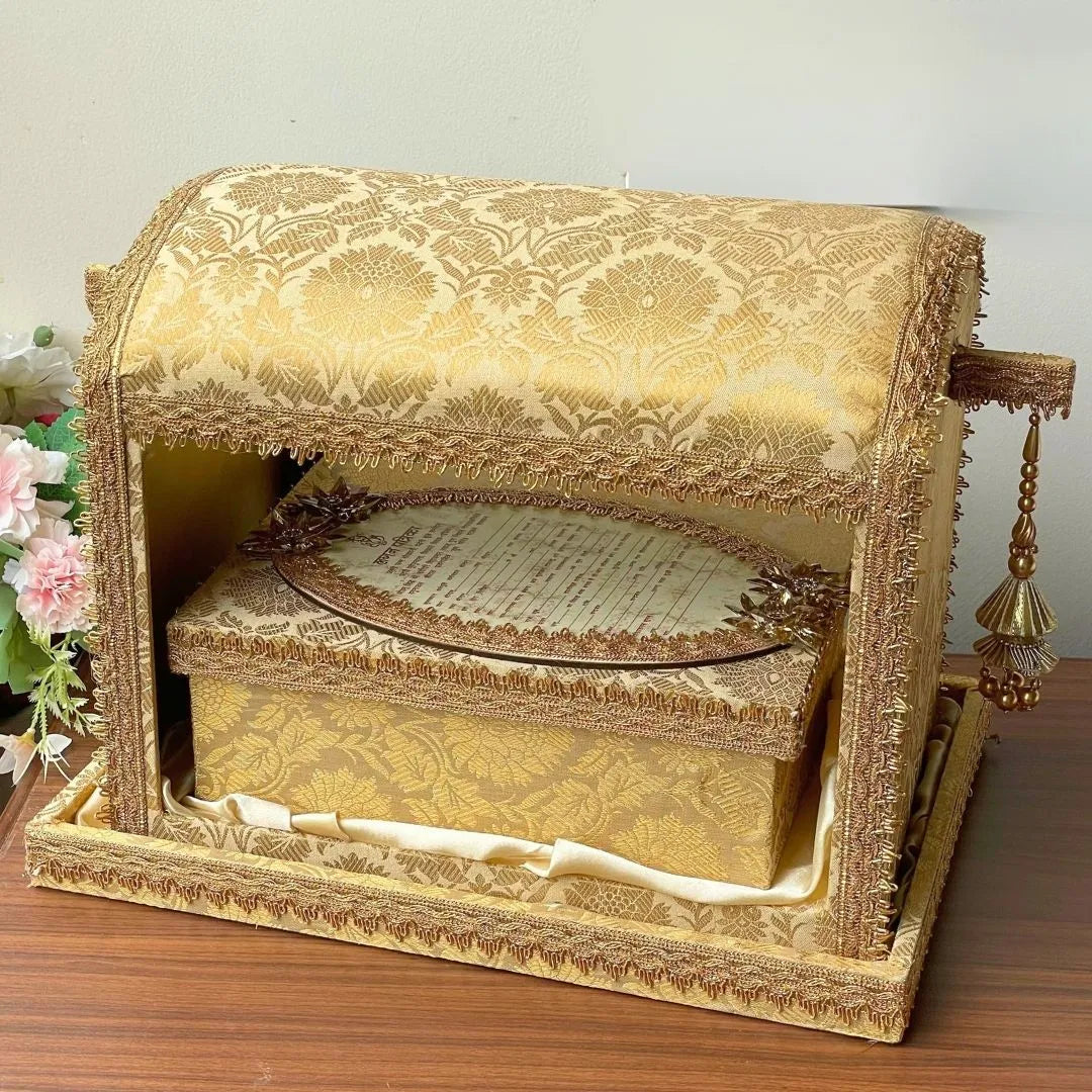 Designer Musical Sahe Chitthi / Punjabi Lagan Patrika Invitation