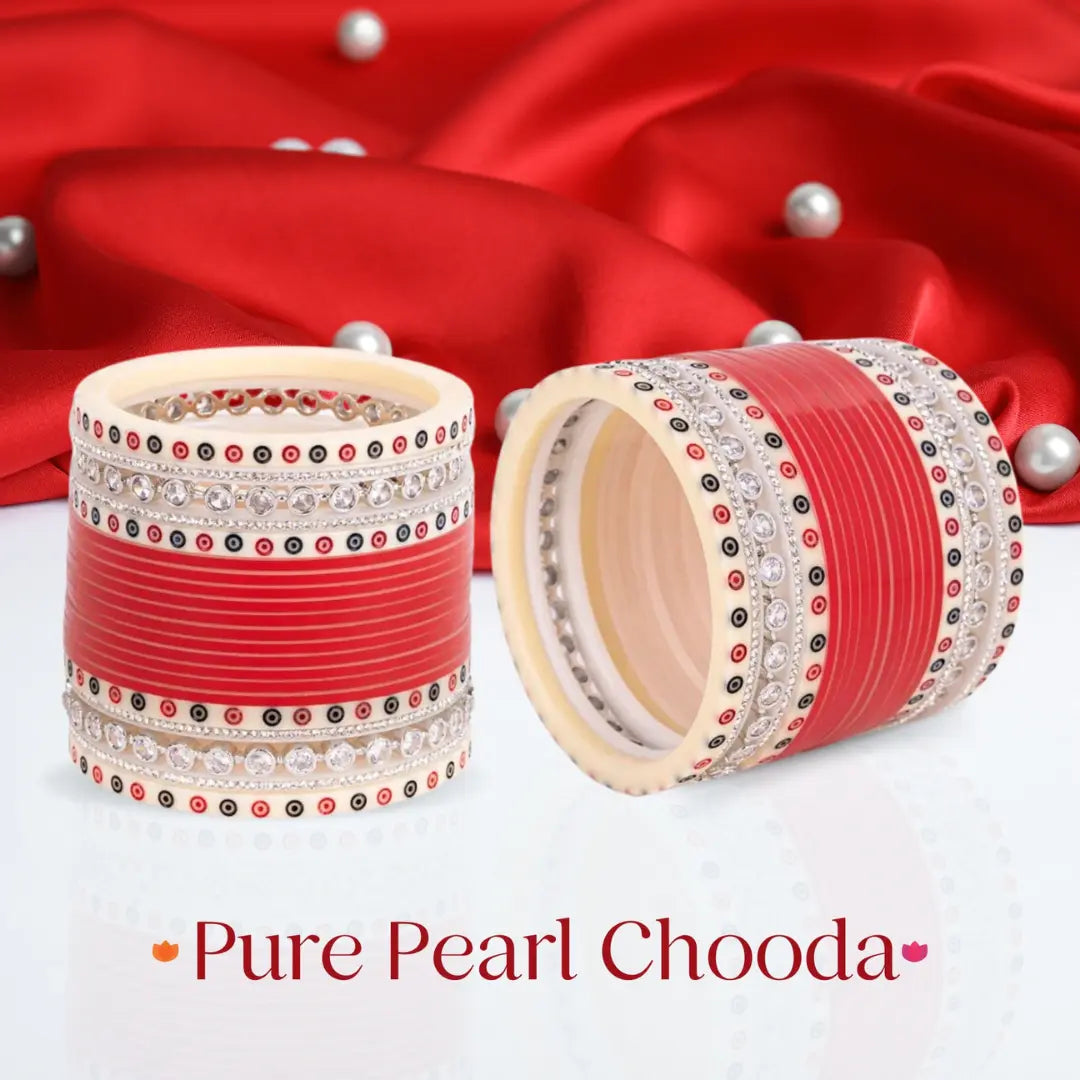 Pure Pearl Heritage Dark Red Chooda