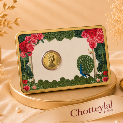 100mg Gold Queen Card – Royal Elegance Premium Gift Box
