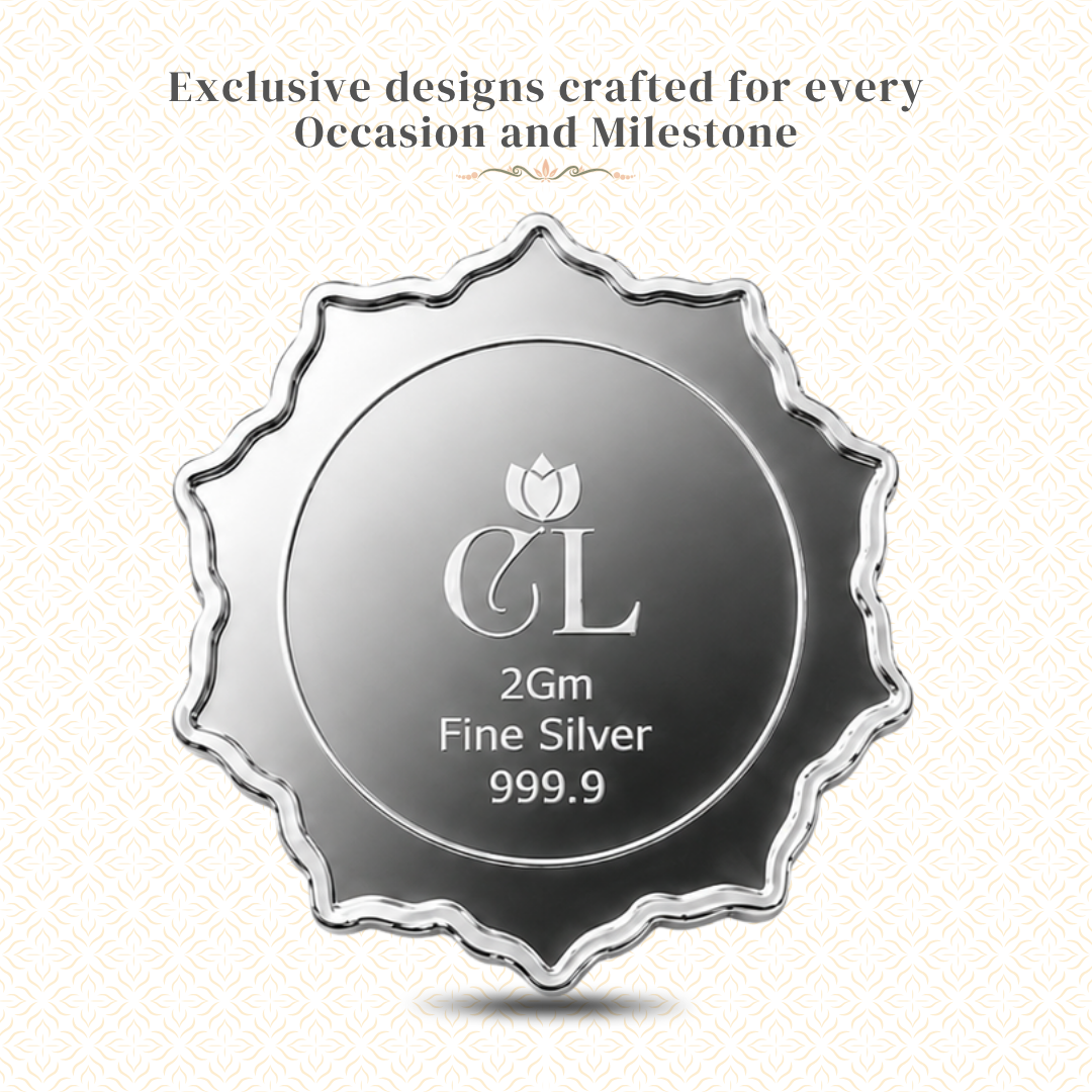 Diya In Every Corner — 2g Silver Coin, Add Company Logo