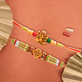 Men's Rakhi - Set of 2 Beautiful Thread Design