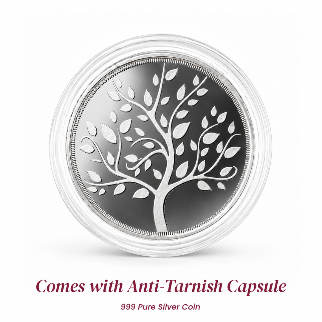 1g 999 Pure Silver Round Coin | Chotteylal Gift Card