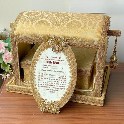 Designer Musical Sahe Chitthi / Punjabi Lagan Patrika Invitation