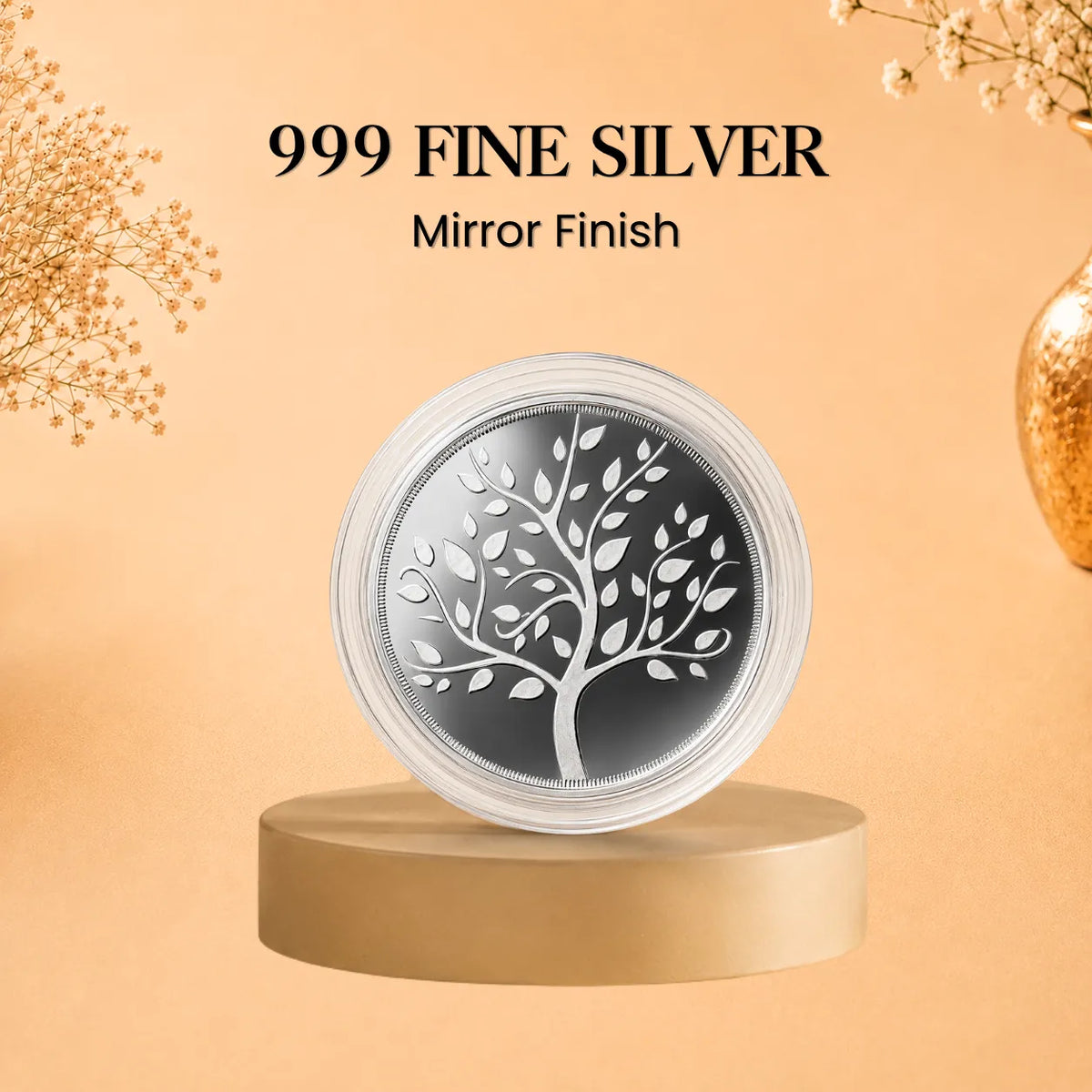 Samriddhi Rangoli 1g Gift Coin - Add Logo/Text