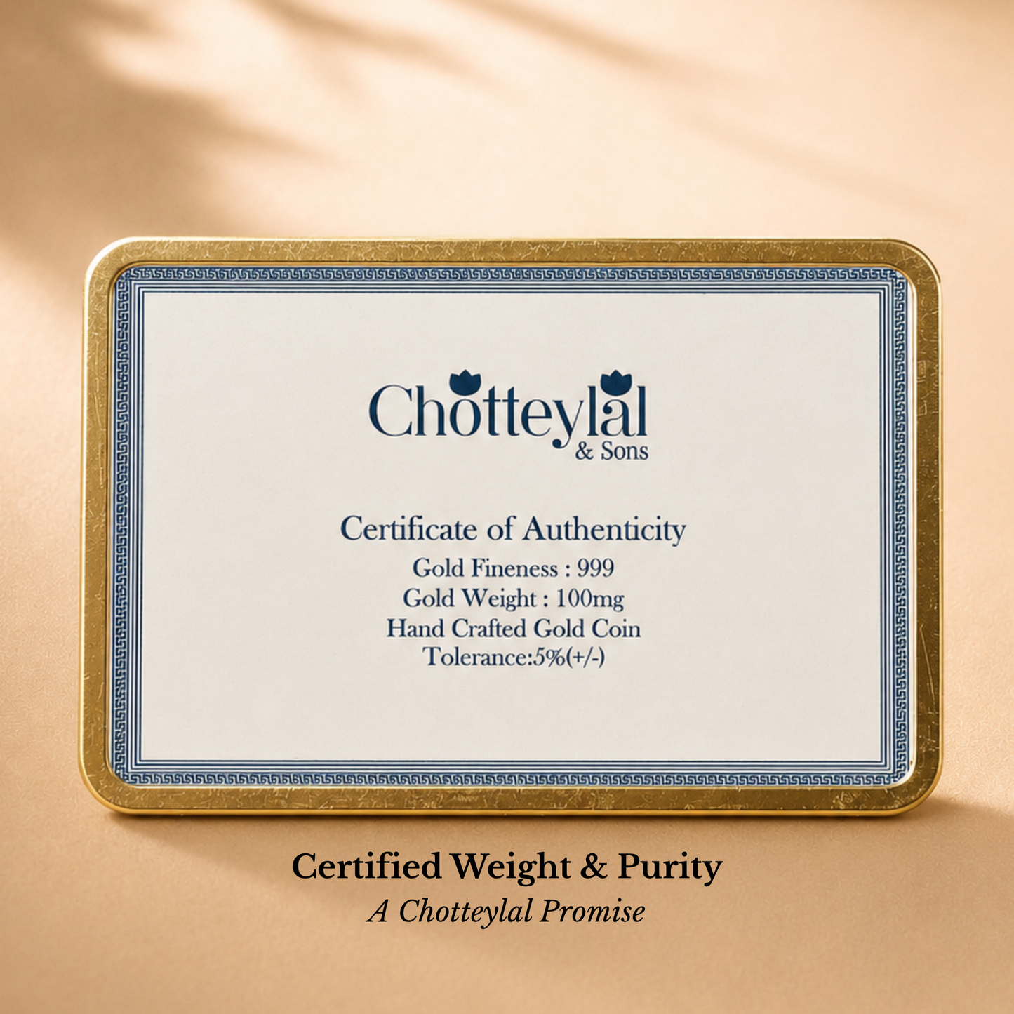 100mg Gold Queen Card – Royal Elegance Premium Gift Box