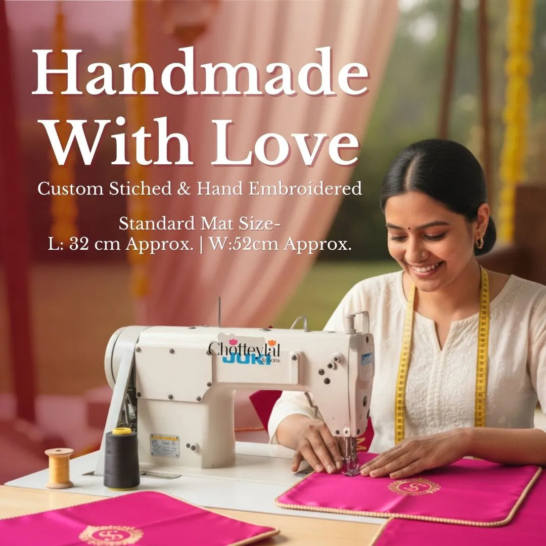 Sada Saubhagyawati Red Mehendi Mats – Traditional Bridal Ceremony