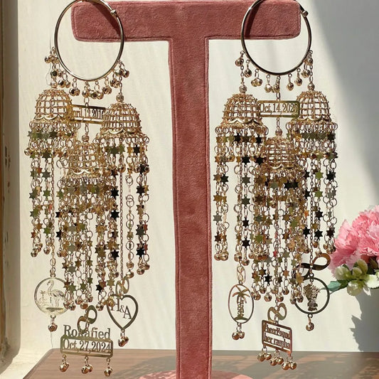 Kiara Advani Bollywood Inspired Bridal Kaleera - Customizable With Charms