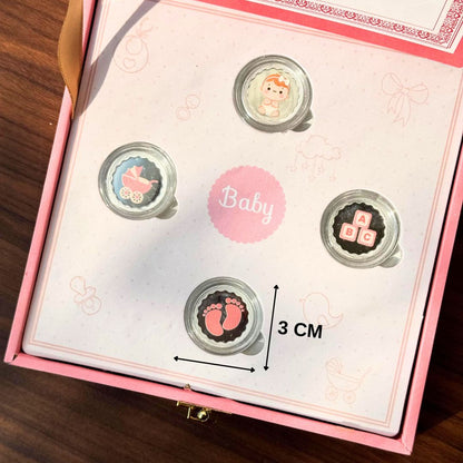 Hello Little Girl, 10 Gram, Round, 999 Pure Silver Coin Box Set