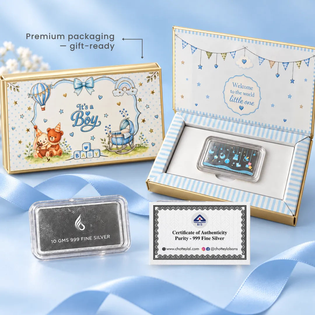 It’s a Boy 10g Silver Coin Baby Gift Box