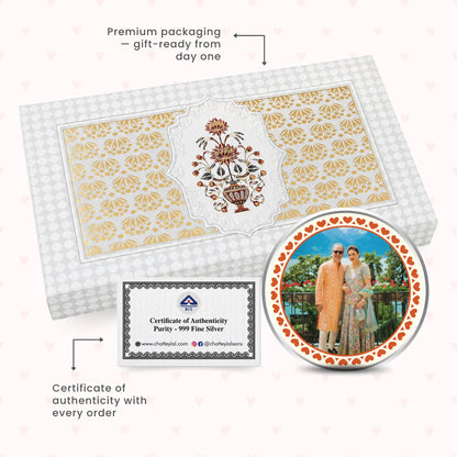 Customised Coin For Parents/Couples - Add Photo & Message