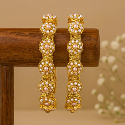 Mogra Patcheli Kada Bangles