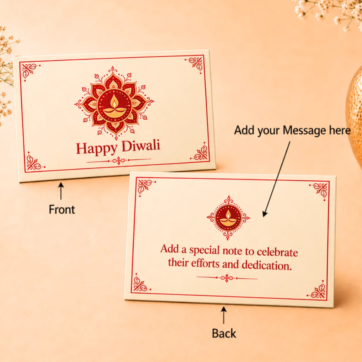Samriddhi Rangoli 1g Gift Coin - Add Logo/Text