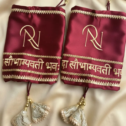 Classic Sada Saubhagywati Bhav Maroon Chooda Cover – Logo | Chotteylal and Sons