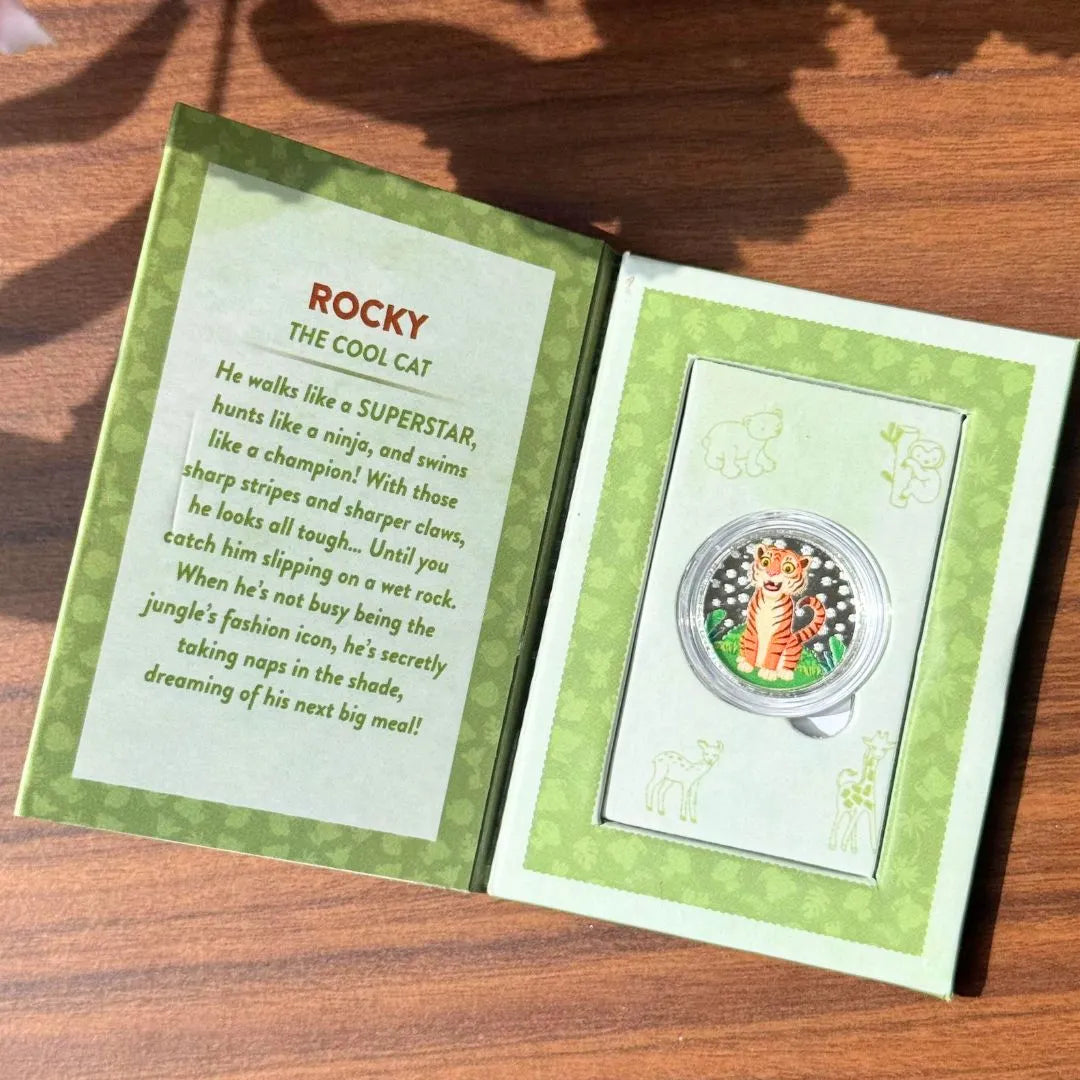 Jungle Safari 1gm Silver Coin Surprise Box Collection  – 999 Silver Coin Edition