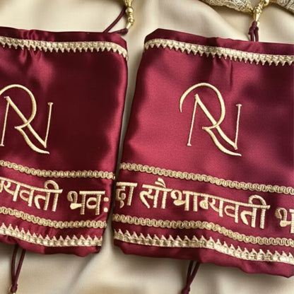 Classic Sada Saubhagywati Bhav Maroon Chooda Cover – Logo | Chotteylal and Sons