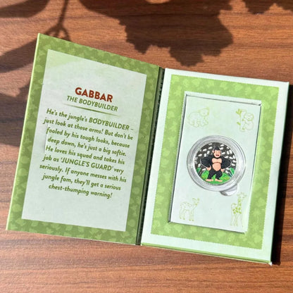 Jungle Safari 1gm Silver Coin Surprise Box Collection  – 999 Silver Coin Edition
