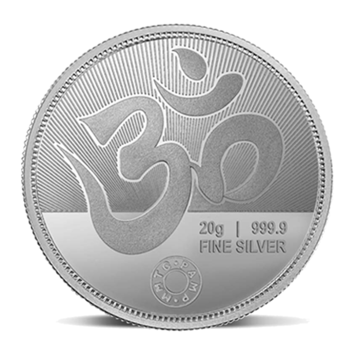 MMTC Laxmi Ganesh Silver Coin