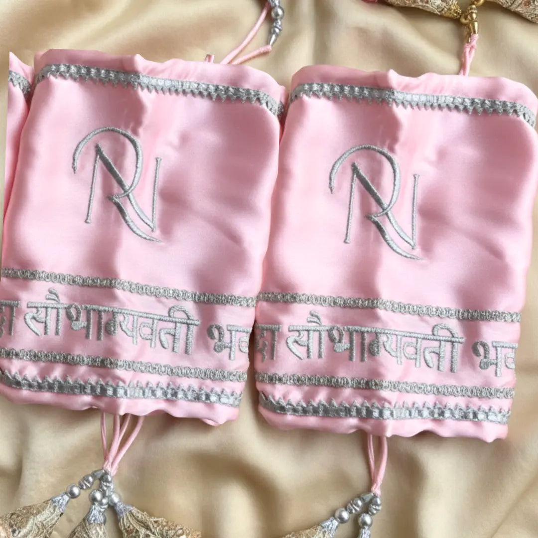 Classic Sada Saubhagywati Bhav Baby Pink Chooda Cover – Logo | Chotteylal and Sons