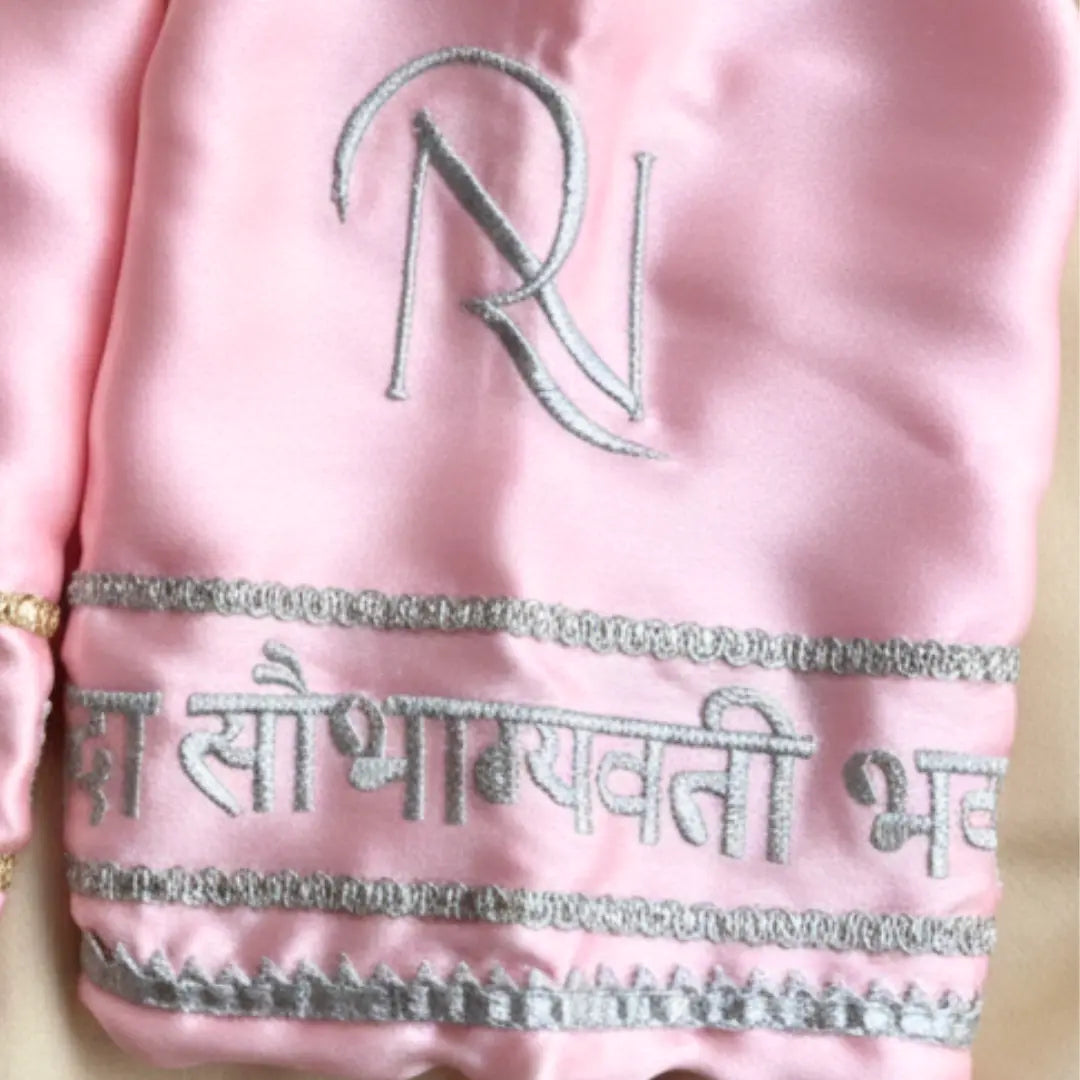Classic Sada Saubhagywati Bhav Baby Pink Chooda Cover – Logo | Chotteylal and Sons