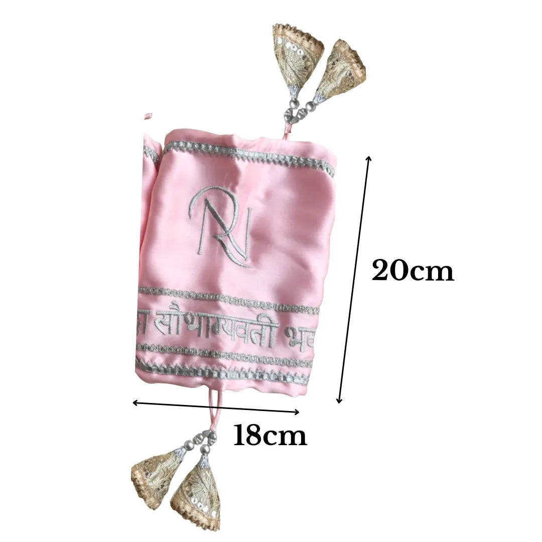 Classic Sada Saubhagywati Bhav Baby Pink Chooda Cover – Logo | Chotteylal and Sons