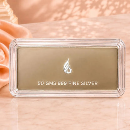 Two Elephant 50g 999 Pure Silver Coin with Premium Pink Gift Box