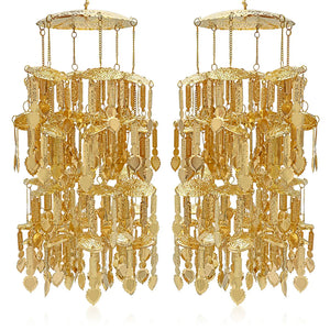 Golden Traditional Heavy Ceremonial Kaleera - Ships Immediately