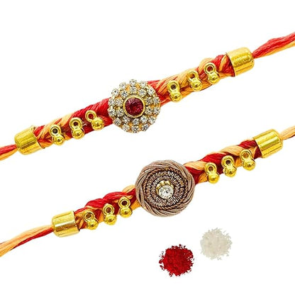 Men's RAKHI - Beautiful Kundan Stne Design