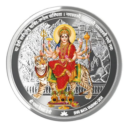 MMTC Mata Rani 50g Silver Coin – A Pure Expression of Faith & Value