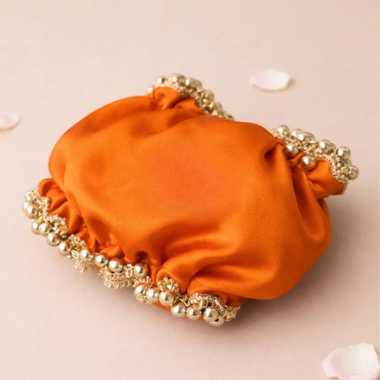 Premium Traditional Orange Color Wedding Gaana Cover