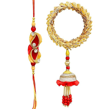 Pair Rakhi - Set of 2 Beautiful Threads