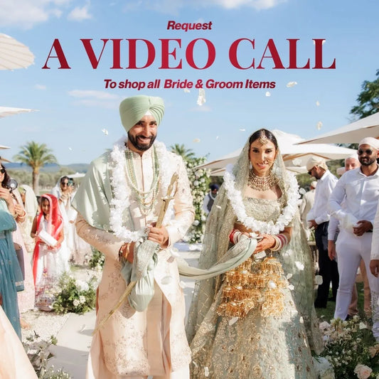 Request a Personalized Video Call Appointment - Bridal Expert Guidance Session