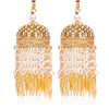 Golden Wide Dome Pearls & Motifs Bridal Kaleera