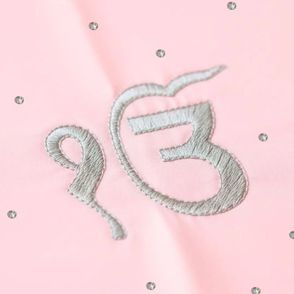 Baby Pink Ik Onkar Motif Mehendi Mat