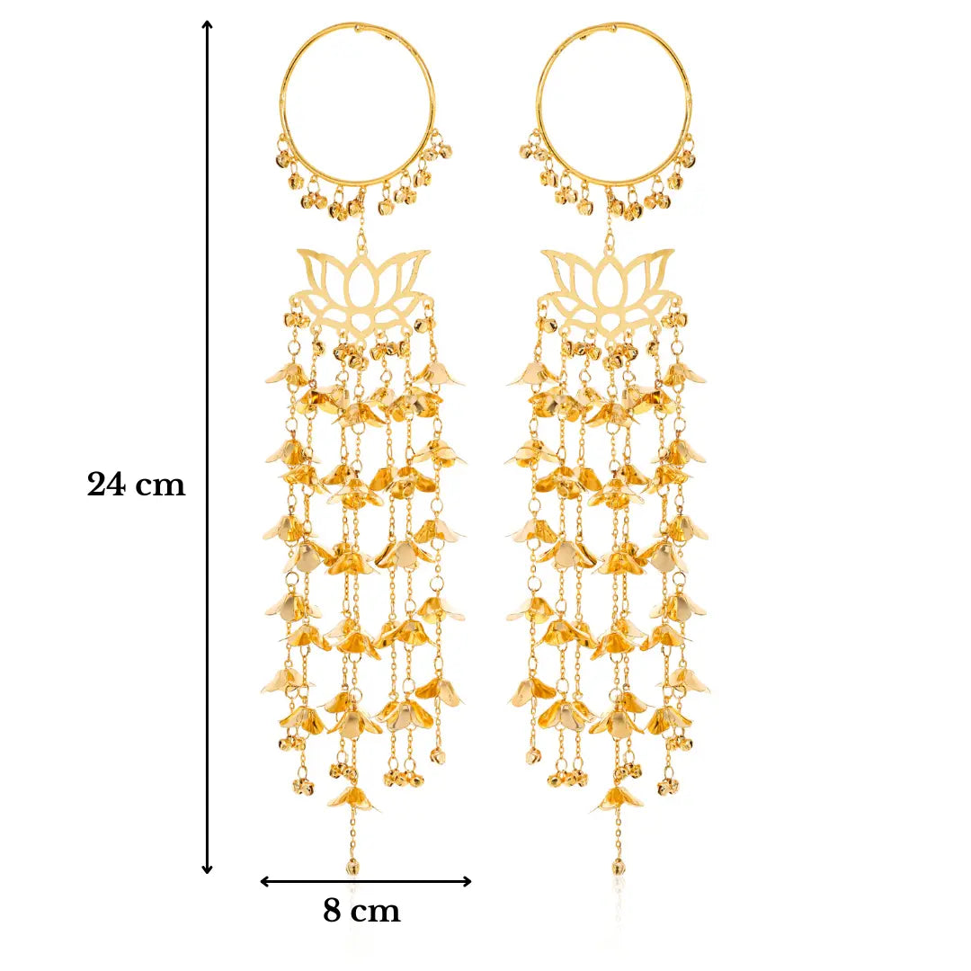 Padma Kamal Bridal Kaleera - Customizable With Charms