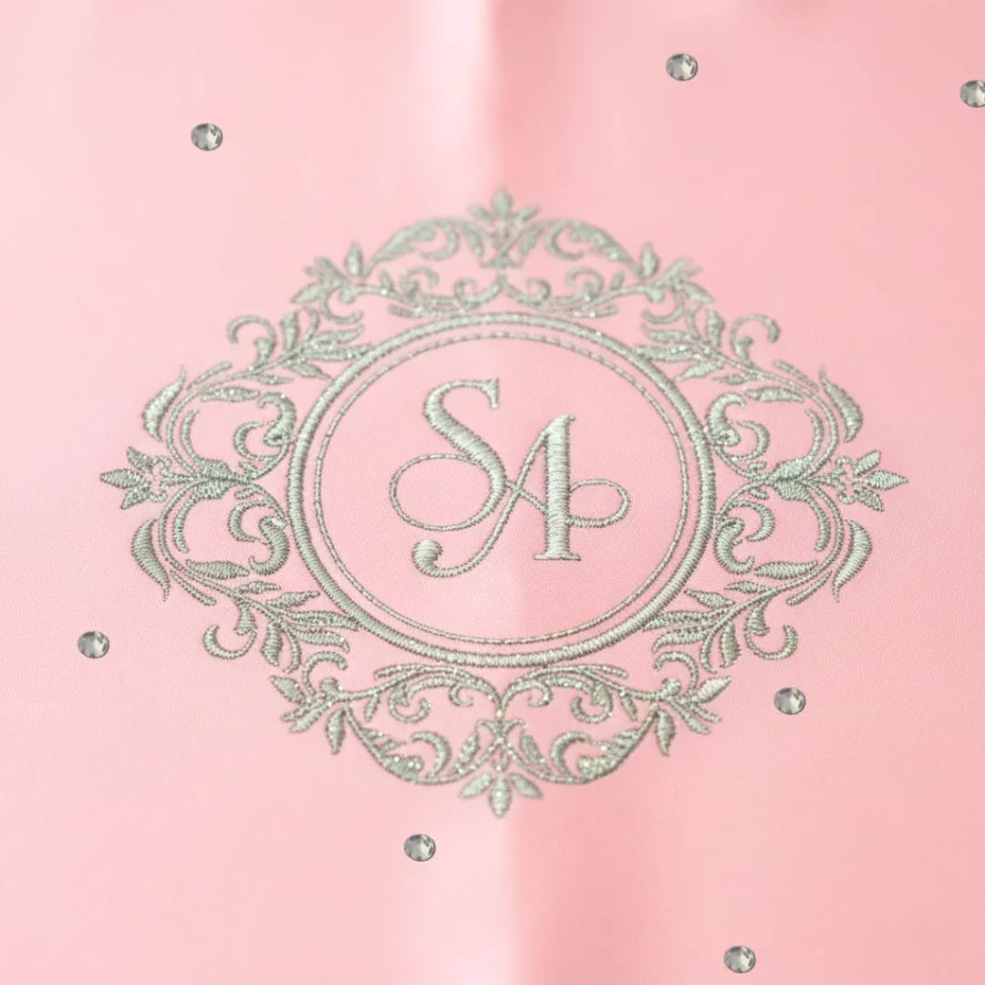 Baby Pink Mehndi Mat Customizable With Logo