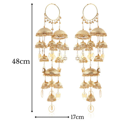 Son Bela Bridal Kaleera - Long, Parineeti Chopra Inspired