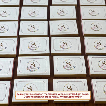 Two Elephant, Dollar Shape, 10 Grams, 999 Purity Silver Coin - Ready To Ship