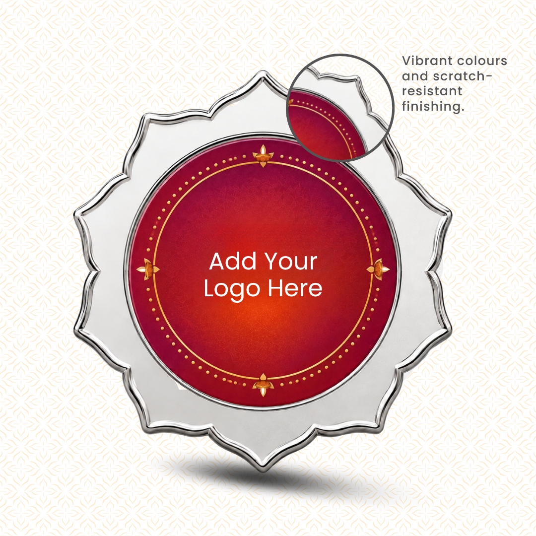 Your Logo, Shining Bright — 2g Silver Star Coin, Personalize