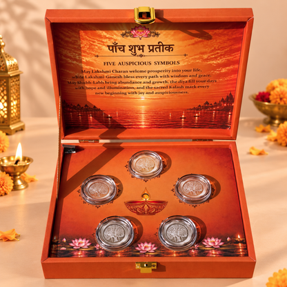 Dev Deepawali 25g Silver Coin Gift Box