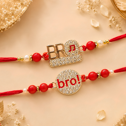 Dil Se Bro Rakhi Set of 2