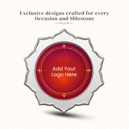 Your Logo, Shining Bright — 2g Silver Star Coin, Personalize